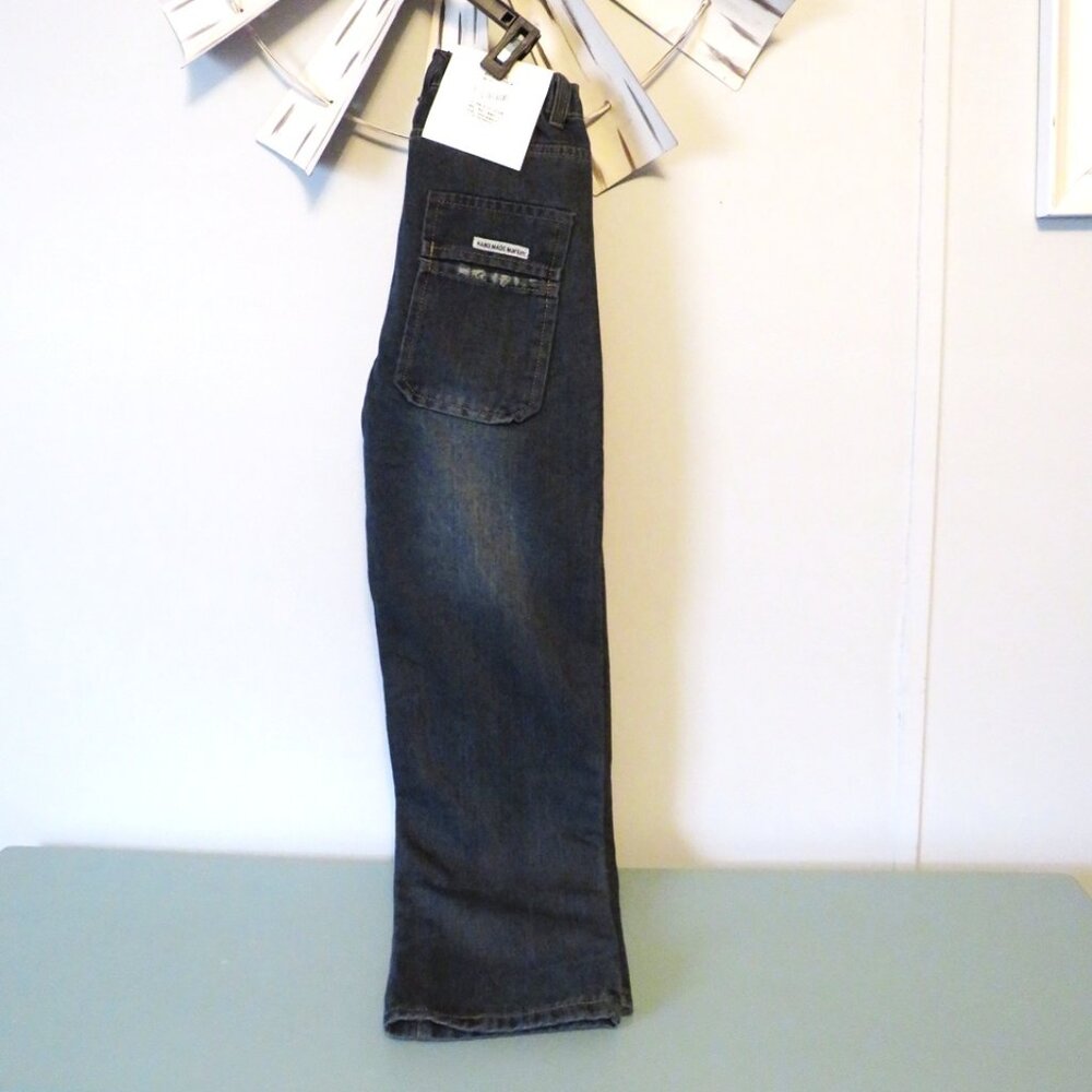 New‎ Handmade Martin Jeans High Rise Wide Leg Size Medium